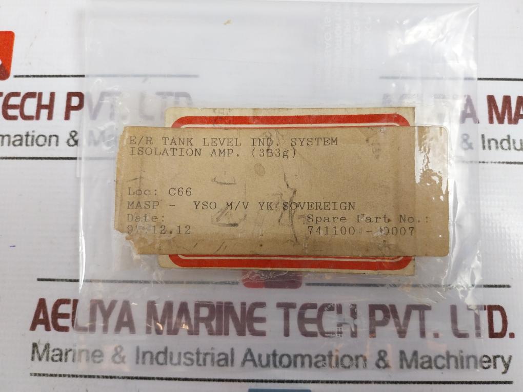 Analog Devices 3B39 Isolated Current Output Module 4Ma - 20Ma 741100-0007