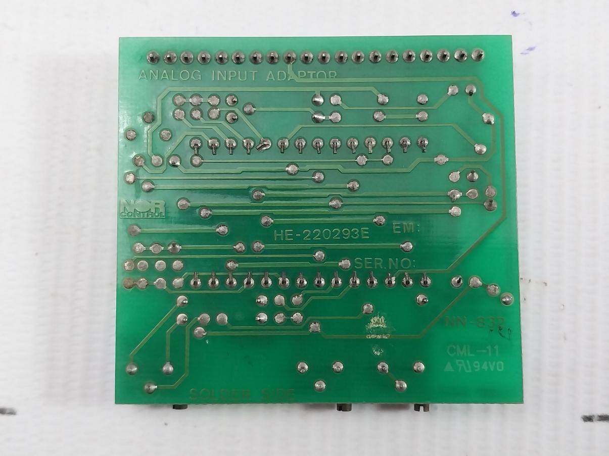 Analog Input Adaptor Pcb Nn-832.14 Norcontrol