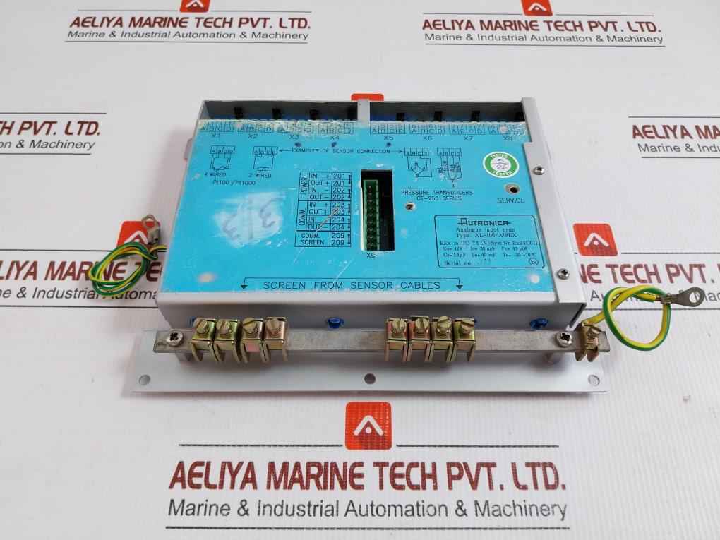 Analog Input Node Pressure Transducer Module 12V -20 +70°C Autronica Al-100/Ai8Ex