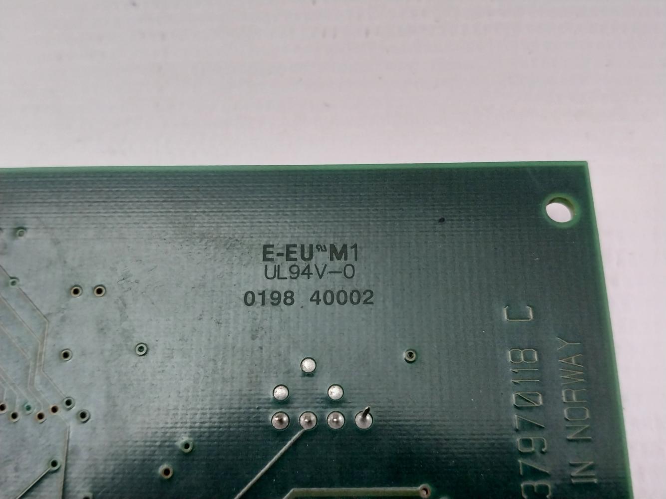 Analog Input Pc Board Ai-400 Kongsberg Simrad 37970092 B