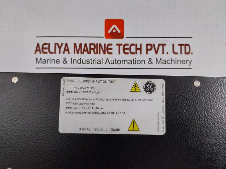 Analog Input Pcb Module 40-150V 6W Ge Westerm D20 Az