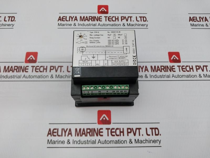 Analog Insulation Monitor Deif 690/400Vac Dim-q