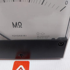 Analog Insulation Resistance Panel Meter Dcf-12N Toyo Keiki
