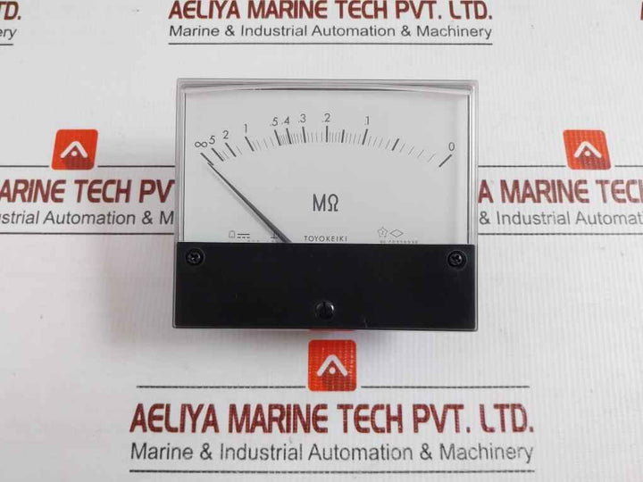 Analog Insulation Resistance Panel Meter Dcf-12N Toyo Keiki