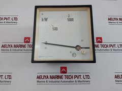 Analog Kilowatt Meter 1901.403 Janssen -140 To 1250 Kw