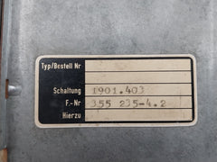 Analog Kilowatt Meter 1901.403 Janssen -140 To 1250 Kw