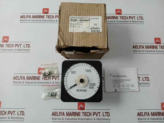 Analog Kvar Meter 0-1600Kilovars Crompton 007-05Aa-fate/Kvar