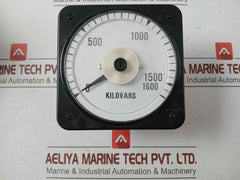 Analog Kvar Meter 0-1600Kilovars Crompton 007-05Aa-fate/Kvar