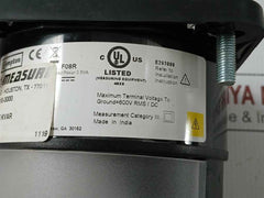 Analog Kvar Meter 0-1600Kilovars Crompton 007-05Aa-fate/Kvar