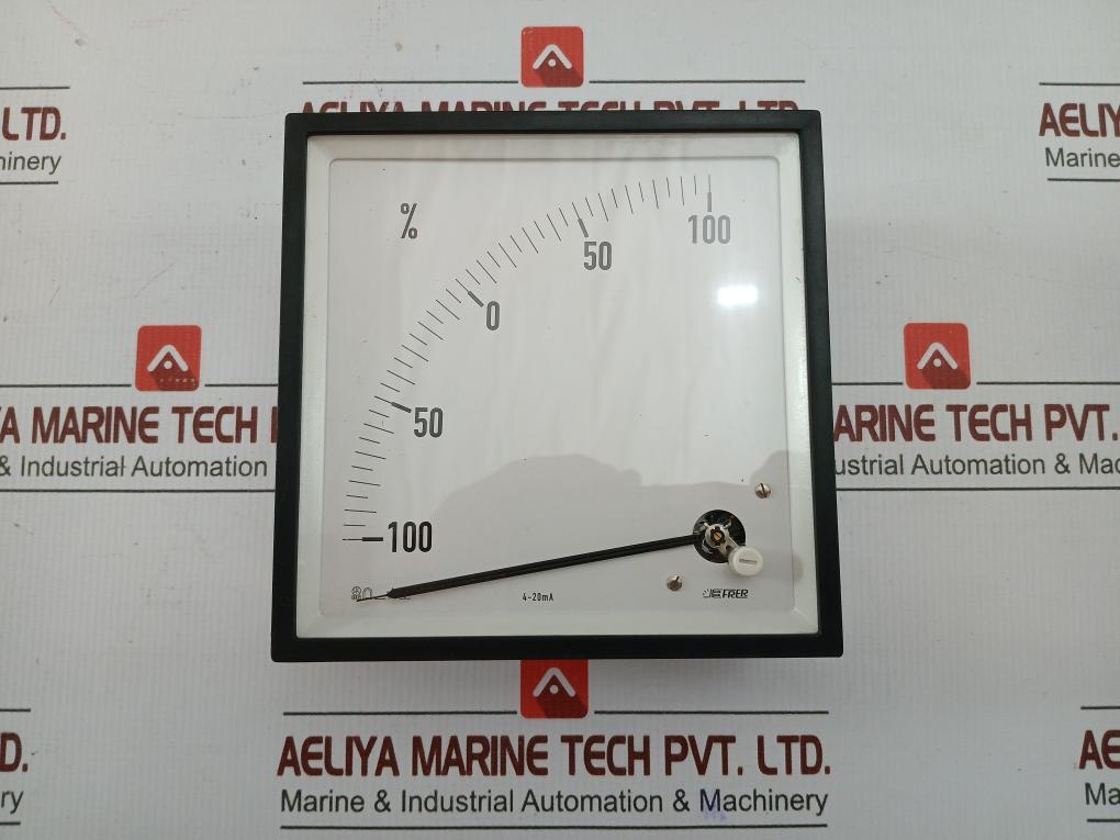 Analog Meter 100-0-100 % Frer 4-20 Ma