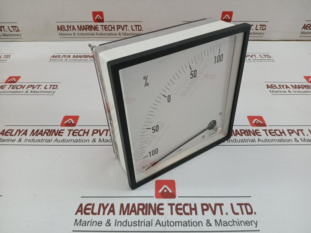 Analog Meter 100-0-100 % Frer 4-20 Ma