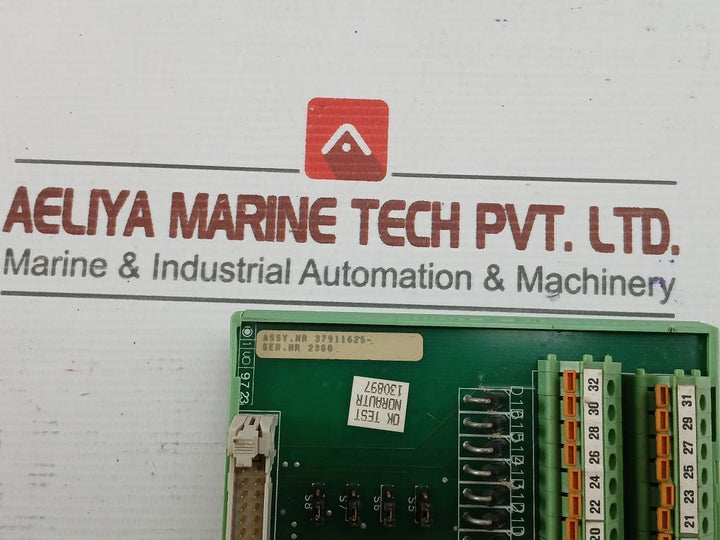Analog Output Board By Kongsberg Part No: 37911625