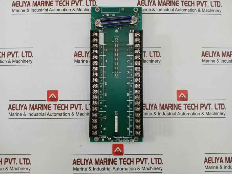 Analog Output Remote Terminal Pcb 80360693-002 Yamatake-honeywell Revision A
