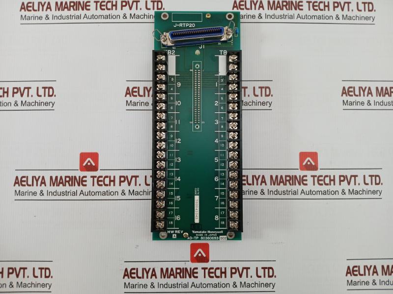 Analog Output Remote Terminal Pcb 80360693-002 Yamatake-honeywell Revision A