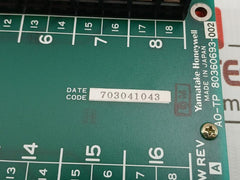 Analog Output Remote Terminal Pcb 80360693-002 Yamatake-honeywell Revision A