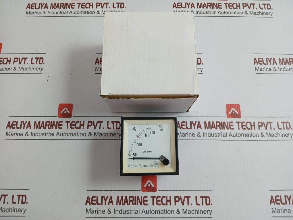 Analog Panel Ammeter 0-200/1000A Saci