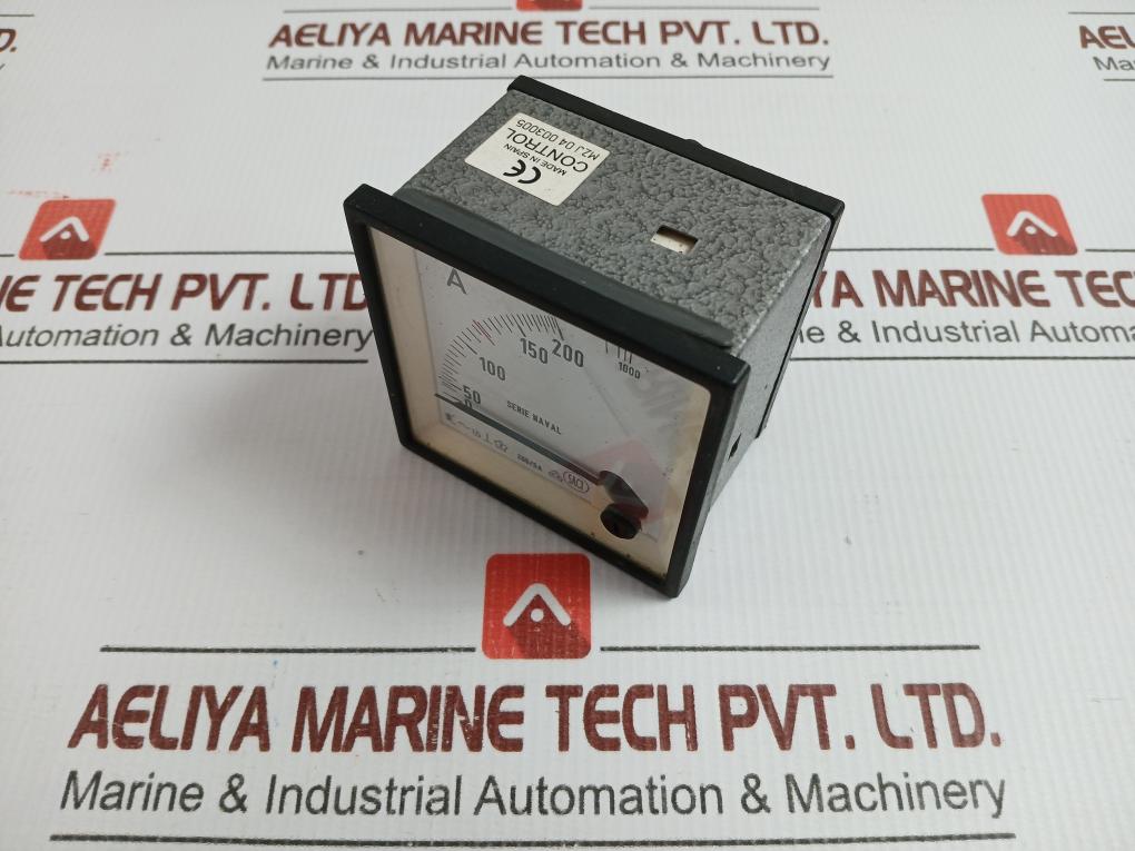 Analog Panel Ammeter 0-200/1000A Saci