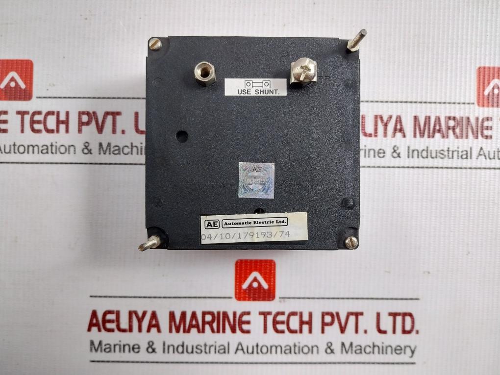 Analog Panel Ammeter 0-50A Automatic Electric 179193/4/74