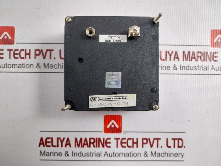 Analog Panel Ammeter 0-50A Automatic Electric 179193/4/74