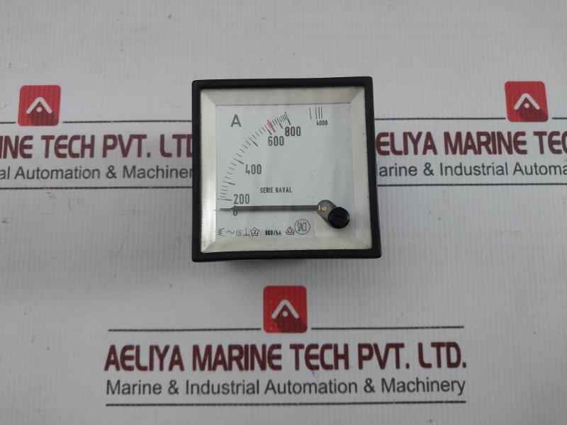 Analog Panel Ammeter 0-800/4000 A Saci