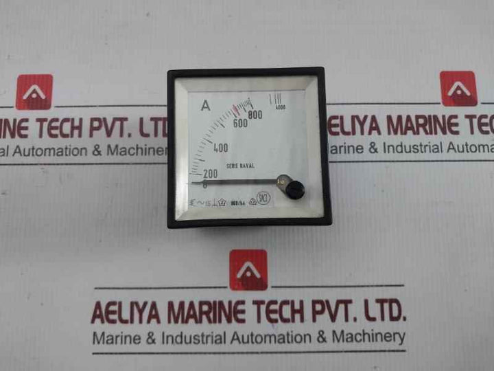 Analog Panel Ammeter 0-800/4000 A Saci