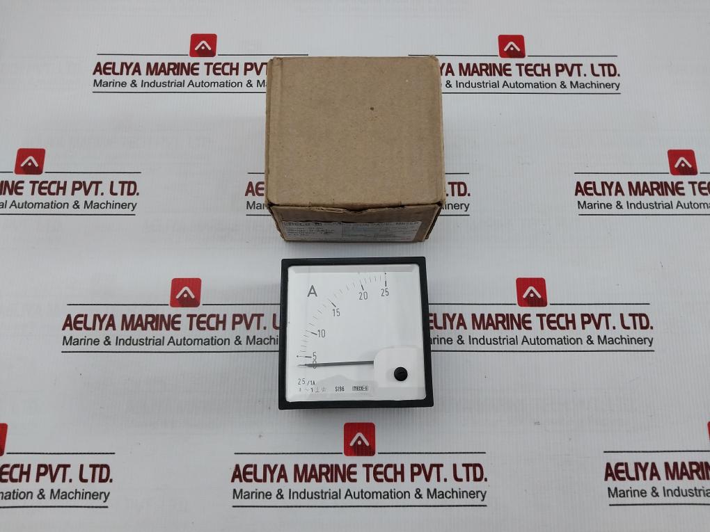 Analog Panel Ammeter Si96 Meco-g 0-25/1A