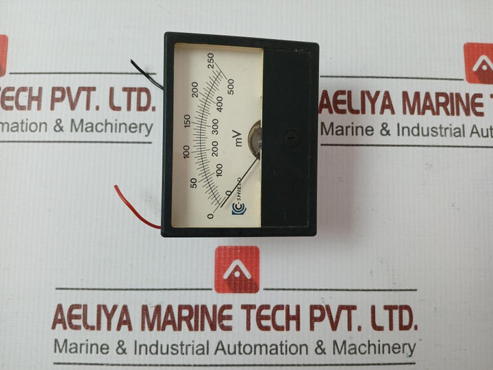 Analog Panel Meter 0-500 Mv C-shield