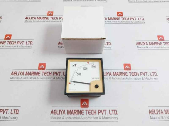 Analog Panel Meter Semco -150 To 1500 Kw