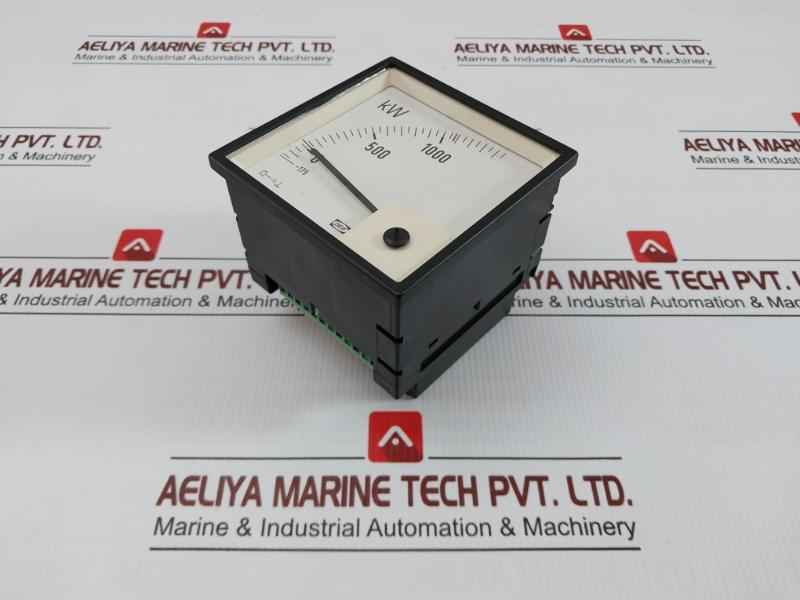 Analog Power Meter -175 To 1000 Kw Deif Dq96-x