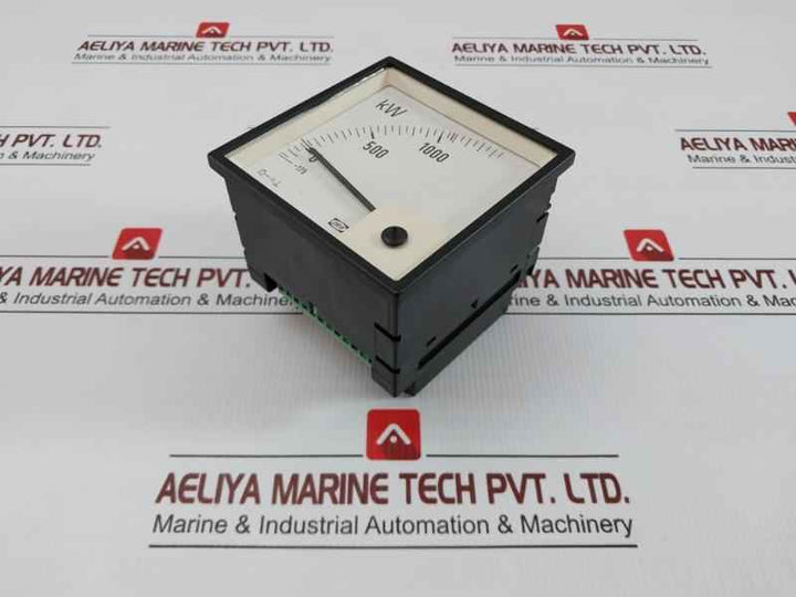 Analog Power Meter -175 To 1000 Kw Deif Dq96-x