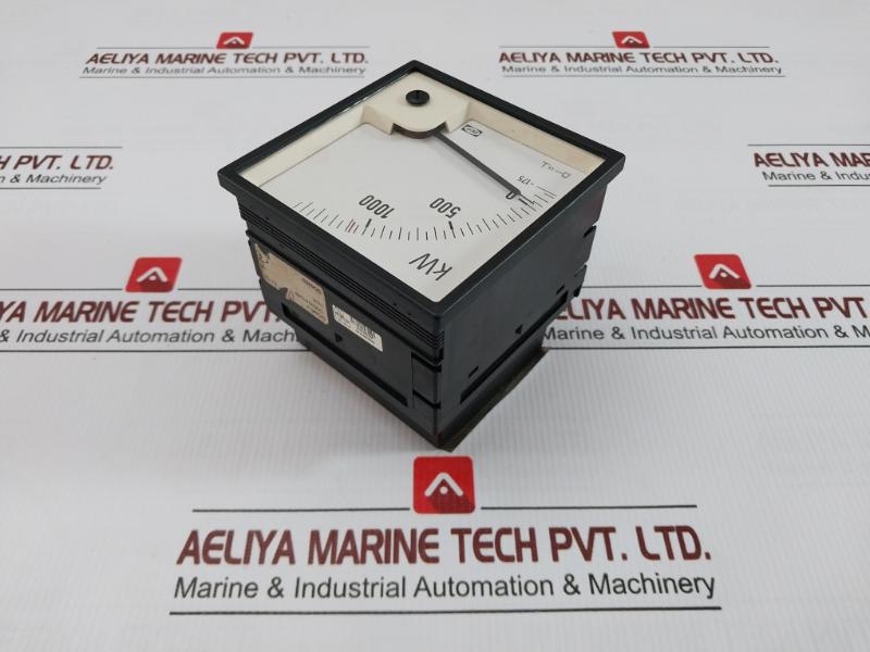 Analog Power Meter -175 To 1000 Kw Deif Dq96-x