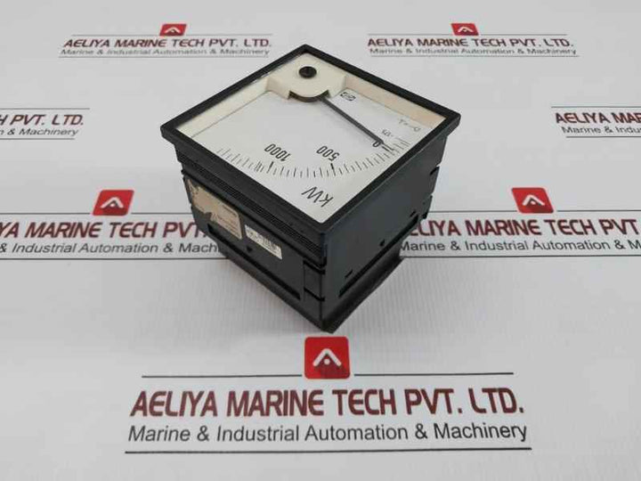 Analog Power Meter -175 To 1000 Kw Deif Dq96-x