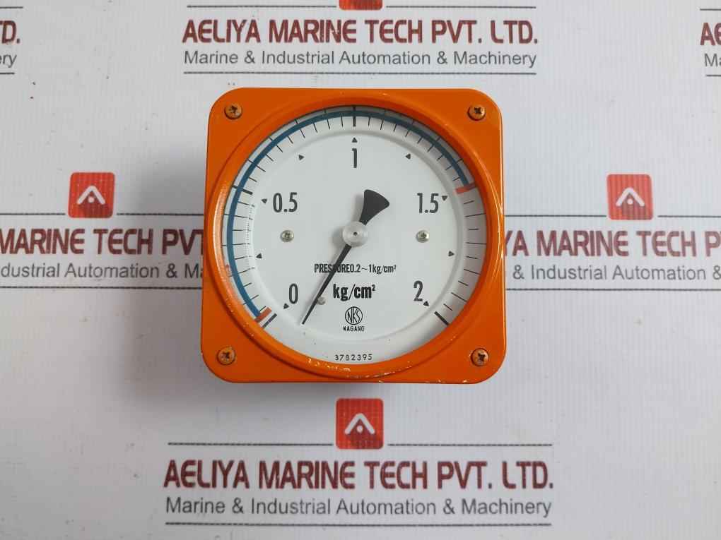 Analog Pressure Gauge 0-2 Kg/Cm2 Nks
