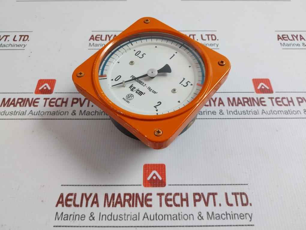 Analog Pressure Gauge 0-2 Kg/Cm2 Nks