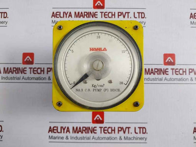 Analog Pressure Indicator 0-20 Kg/Cm2 Hanla 500V