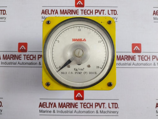 Analog Pressure Indicator 0-20 Kg/Cm2 Hanla 500V