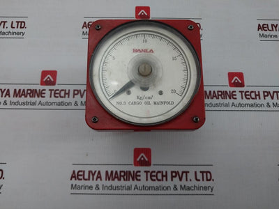 Analog Pressure Indicator 500V Hanla 0-20 Kg/Cm2