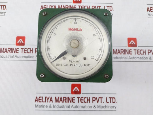 Analog Pressure Meter 500V Hanla 0-20 Kg/Cm2