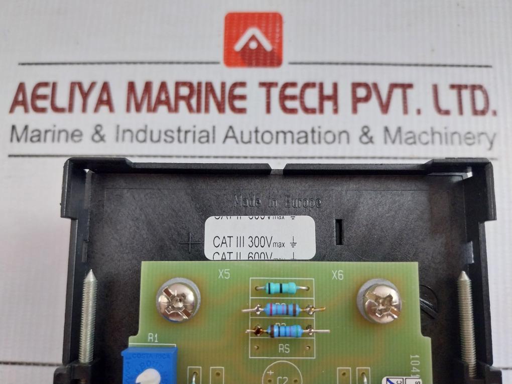 Analog Rpm Meter 0-40 X1000 Rpm Deif Dq96-c