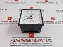Analog Rpm Meter 0-40 X1000 Rpm Deif Dq96-c