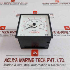 Analog Rpm Meter 0-40 X1000 Rpm Deif Dq96-c