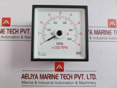 Analog Rpm Meter 0-40 X1000 Rpm Deif Dq96-c