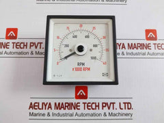 Analog Rpm Panel Meter 0-40 X1000 Deif