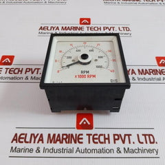 Analog Rpm Panel Meter 0-40 X1000 Deif