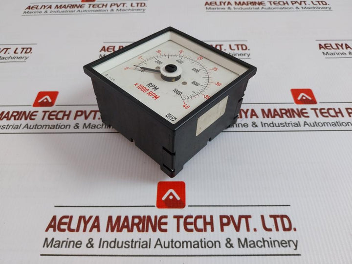 Analog Rpm Panel Meter 0-40 X1000 Deif