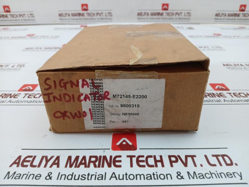 Analog Signal Indicator 4-20 Ma Siemens M72145-e2200