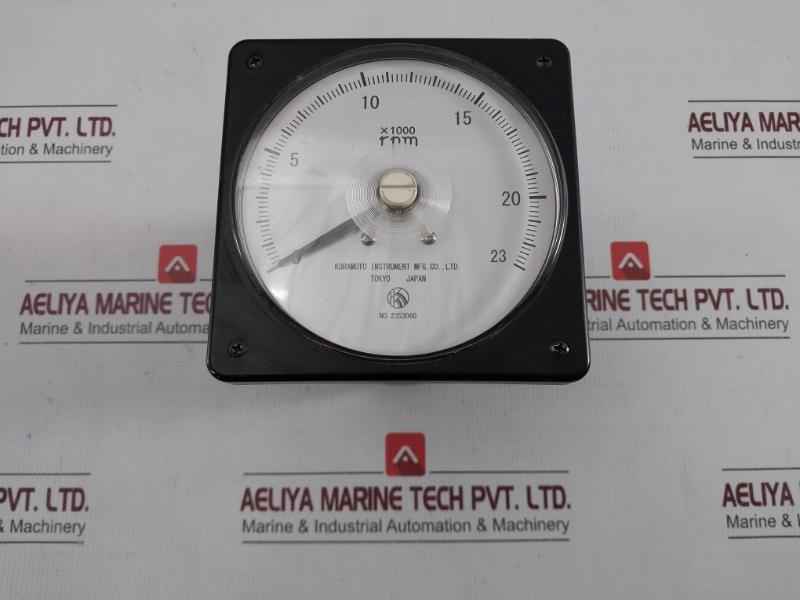Analog Tachometer 0-23 Kuramoto Ac 110V