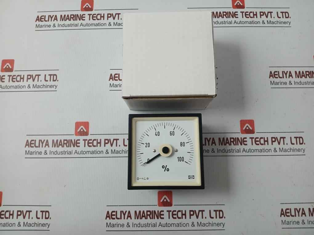 Analog Tachometer/Rpm Meter 0-100% Deif