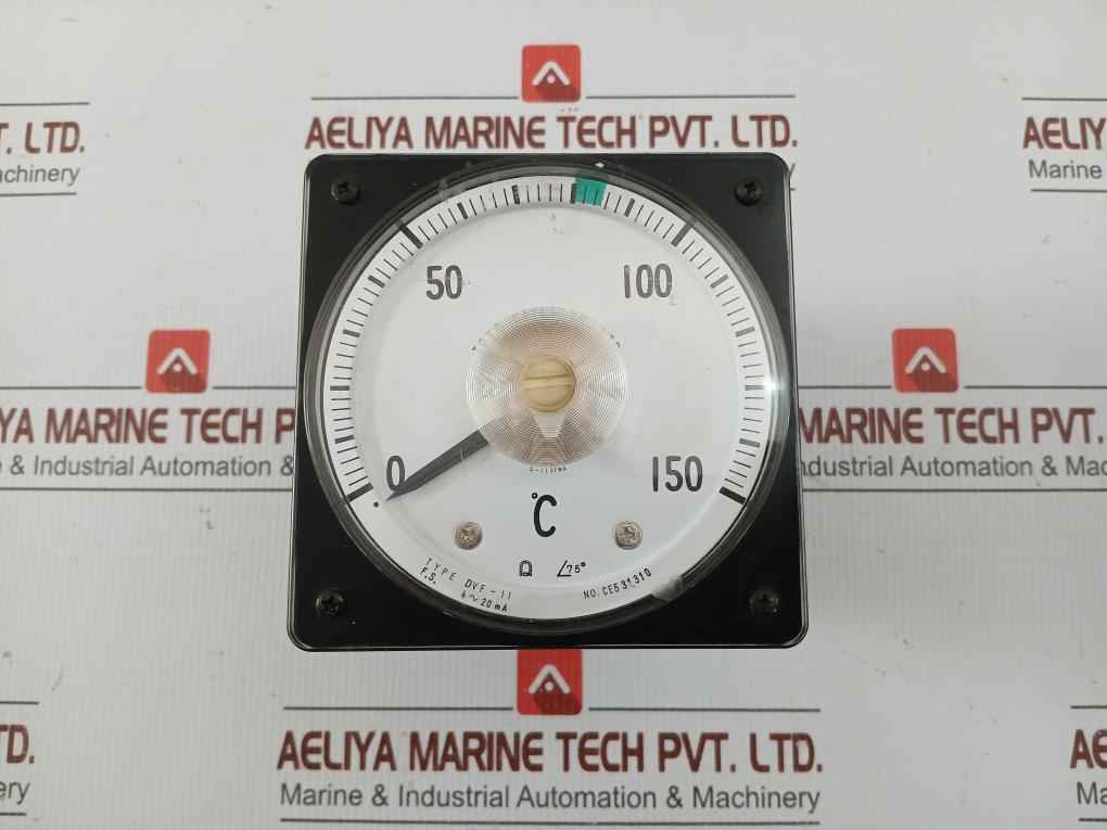 Analog Temperature Gauge 0 To 150C Toyo Keiki Dvf-11