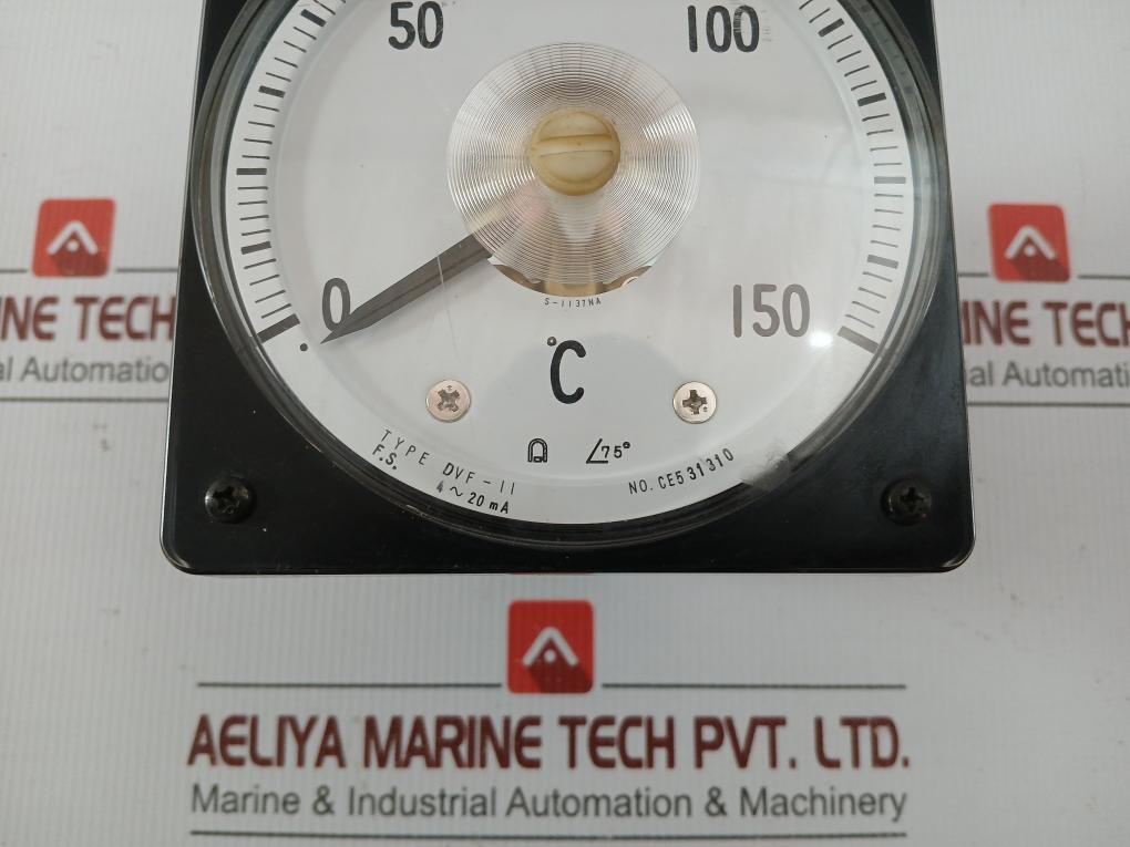 Analog Temperature Gauge 0 To 150C Toyo Keiki Dvf-11